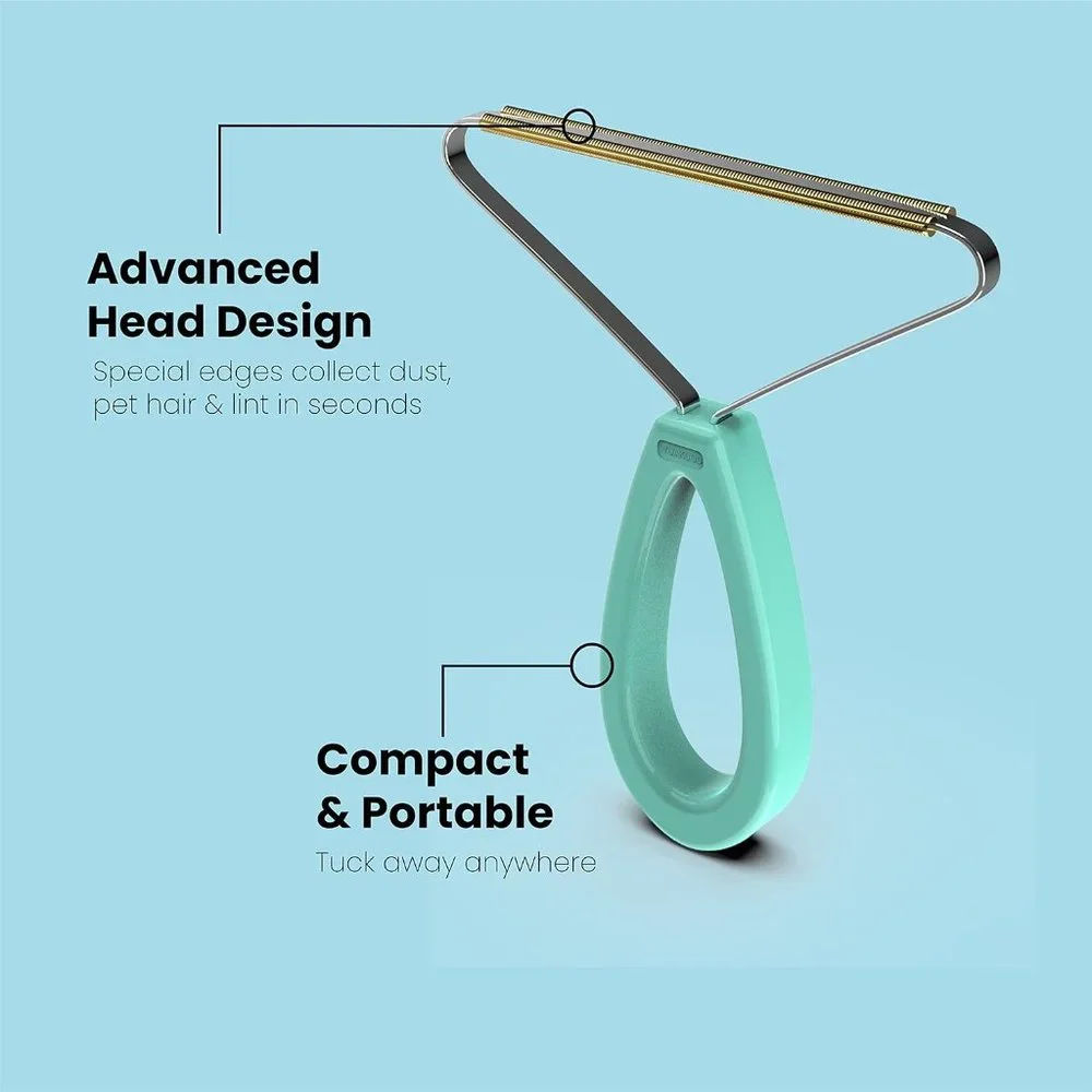 YUAKUOD Pet Hair Remover, Special Multi Fabric Edge and Carpet‎ Scraper